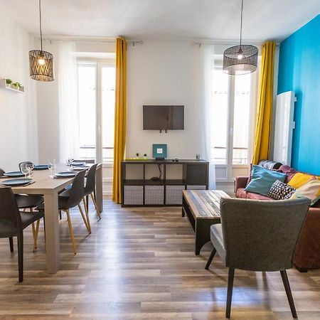 Appartement Bleu Caraibes T4 Proche Gare Et Vieux Port Marseille Exterior photo